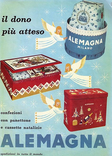 Pubblicità panettone alemagna - pubblicitÀ,