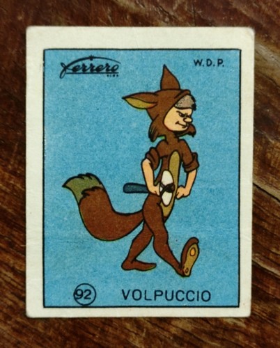 Figurina volpuccio ferrero - volpuccio,