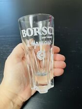 ? Elisir S. Marzano BORSCI bicchiere pubblicitario anni 70