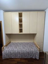 ARMADIO COLOMBINI A PONTE CON LETTO e SEDIA