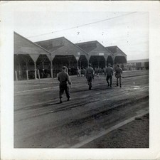 WW2 U.S. Army GIs Walking