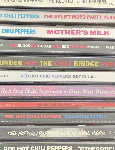 Rhcp lot red hot chili - 18,