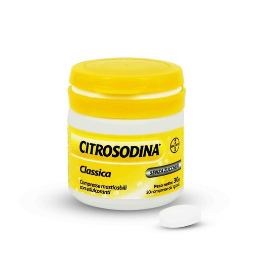 Bayer citrosodina masticabile - citrosodina,