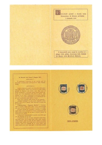 Regno italia folder - -, folder 
