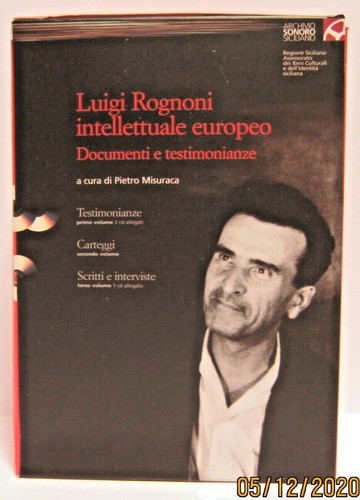 Luigi rognoni intellettuale - rognoni,