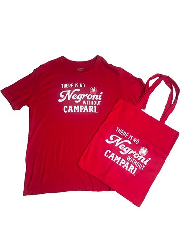 Camicia campari borsa tote - camicia,