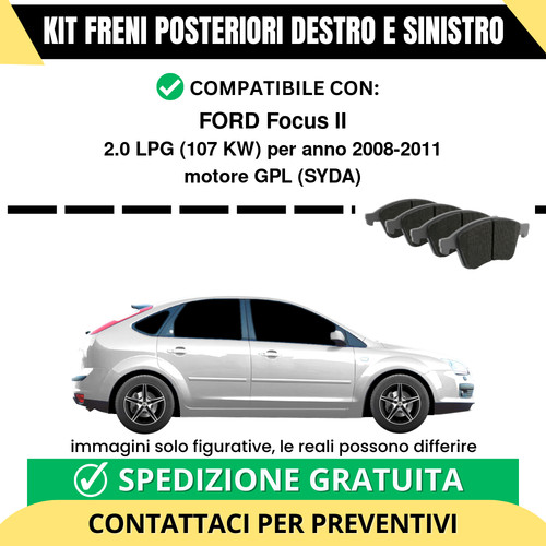 Pastiglie freno posteriori - freno,