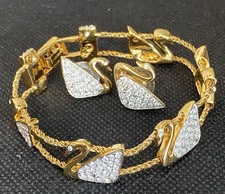 Bracciale maglia catena cigno