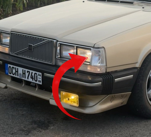 Volvo 740 760 - , luci