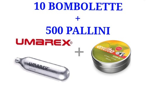 Bombolette co2 gas 12g - 10,