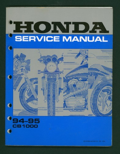 Honda cb1000 big - cb1000, manuale