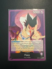 One Piece TCG Foxy OP07-059 Leader Card Game Eng