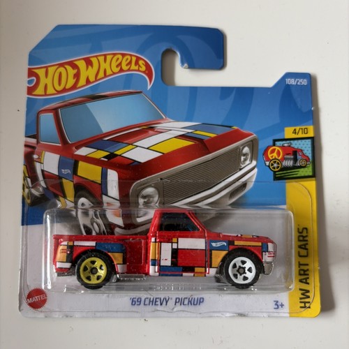 Hot wheels chevy pickup - wheels, '69