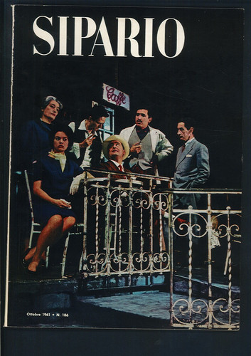 Sipario 186 del 1961 il - sipario,