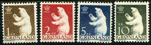 Groenlandia 1963 orsi polari - orsi,