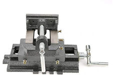 Morsa a Croce 100mm 4" Regolabile Ganasce per Trapano a Colonna da Banco