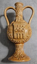 Vaso Anfora in Ceramica Smaltata San Marino Vintage 20cm come da foto