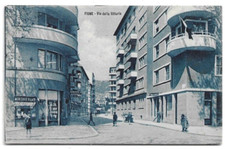 CARTOLINA DI FIUME ,VIA DELLA VITTORIA - 1942  non viaggiata