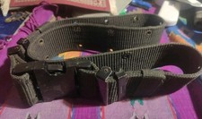 CINTURONE TATTICO IN CORDURA NERO CM 106  MLT2