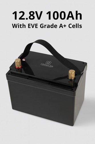 Batteria litio lifepo4 8v - lifepo4, 12,8v