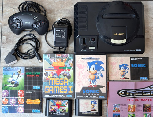 Console sega mega drive - mega,