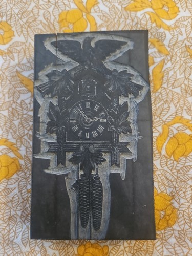 Antico orologio cucù - a,