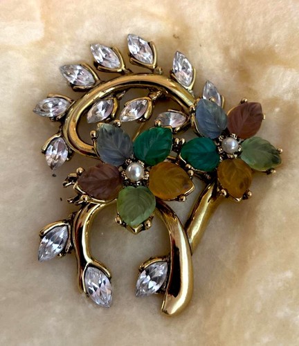 Spilla vintage floreale anni