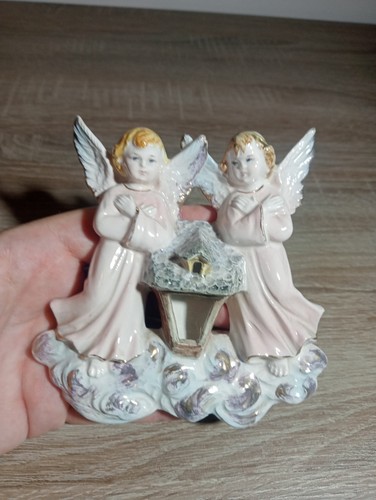 Angeli ceramica lampada - ceramica, lume