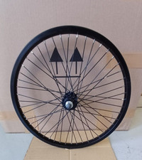 Ruota bmx anteriore nera - ruota,