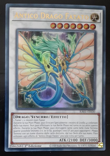Antico drago fatato ultra rara - antico,