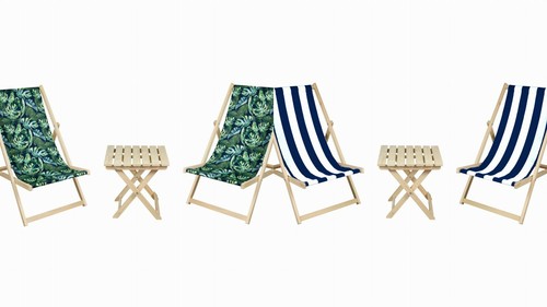 Sdraio legno per spiaggia - in,