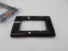 GEWISS PLAYBUS 32053 PLACCA 3 MODULI  NERO TONER - TECNOPOLIMERO