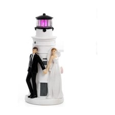 Cake topper sposi e faro