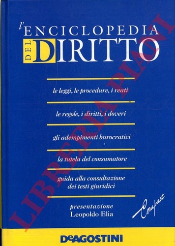 Enciclopedia del diritto - l’enciclopedia,