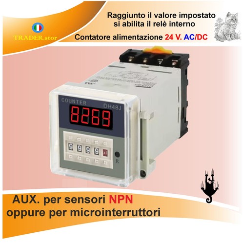 Contapezzi alimentazione 24 - alimentazione,