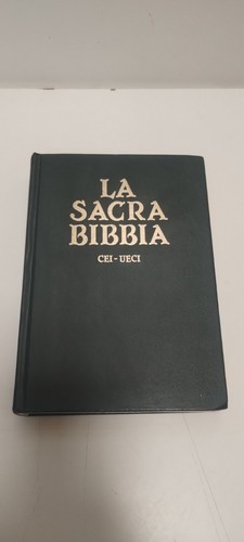 Sacra bibbia edizione - sacra,