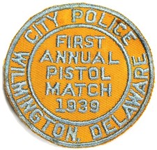 1939 City Police Pistol Match