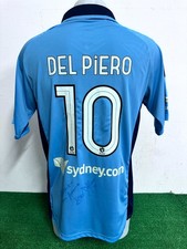 MAGLIA SYDNEY DEL PIERO NO MATCH WORN SHIRT JERSEY CAMISETA VINTAGE 2012/2013