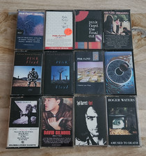 Pink Floyd Vintage Cassette Collection LOT (x12)