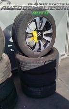 4 CERCHI IN LEGA CITROEN C3 AIRCR DA 16 POLLICI CON PNEUMATICI 205 55 16 OMAGGIO