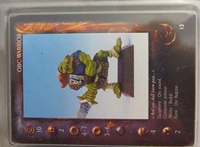 Confrontation Orc Warriors (3) blister pennino fuori produzione in metallo