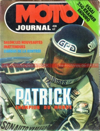 Moto journal 428 - , hommage