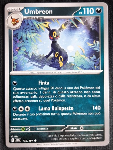 Umbreon 130 197 italiano - in,