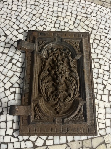 Antica piastra porta camino - piastra,