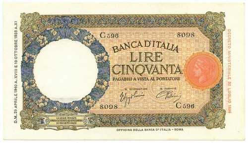 Lire capranesi lupa - 50,
