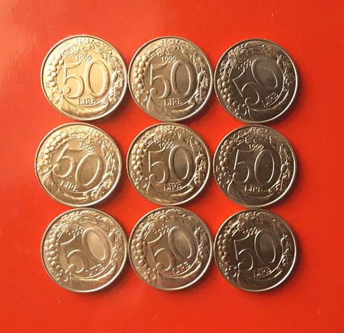 Lotto monete 50 - da,
