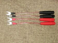 4 ADATTATORI FORCELLE BANANE SHINDO FISCHER-A.R.- MARANTZ 8B-Mcintosh ecc.