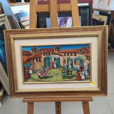 Ulisse olio su tavola 25 x 45 cm