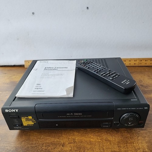 Sony slv 690hf vhs vcr - slv-690hf, hi-fi