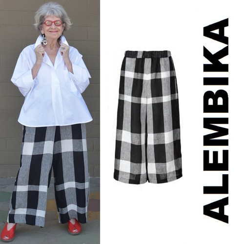 Pantalone scacchi alembika - a,